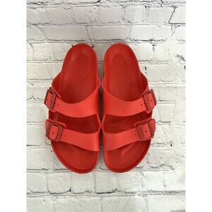 Birkenstock Sandals Shoes Mens Arizona EVA Casual Comfort Footbed Red Foam 11M